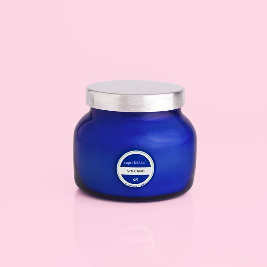 Volcano Blue Petite Signature Jar Candle 8 oz Country Classics